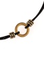 Fashion Gold Mixing Tower Weave Adjustable Fine Bracelet