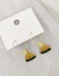 Fashion Pineapple Yellow Fruit Transparent Earrings
