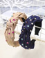 Fashion Khaki Cloth Knotted Color Diamond Headband