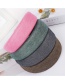Fashion Beige Bright Silk Solid Color Sponge Headband