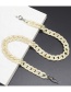 Fashion Black And White Acrylic Glasses Chain