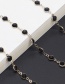 Fashion Silver Glass Bead Chain