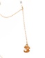 Fashion Gold Metal Shell Pearl Glasses Chain
