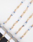 Fashion Gold Beaded Chain Crystal Bead Chain