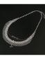 Fashion Silver Gradient Necklace