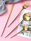 Fashion Powder Silver 4 Piece Set (cutlery Spoon + Chopsticks) 304 Stainless Steel Cutlery Cutlery Set