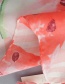 Fashion Color Watermelon Print Tassel Scarf Shawl