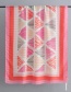 Fashion Color Triangle Printed Scarf Shawl