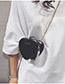 Fashion Black Letter Pearl Hand Shoulder Diagonal Cross Package
