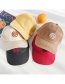 Fashion Blessing Red Embroidered Children's Baseball Cap