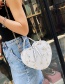 Fashion White Lace Heart Embroidered Crossbody Shoulder Tote