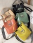 Fashion Yellow Chain Lock: Shoulder Bag: Shoulder Bag