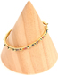 Fashion Gold Diamond-shaped Rivet-shaped Open Bracelet