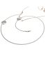 Fashion Silver Life Tree Necklace Glasses Chain Dual Purpose