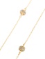 Fashion Silver Rhinestone Pearl Ball Glass Beads Chain