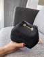 Fashion Black Diamond Chain Messenger Bag