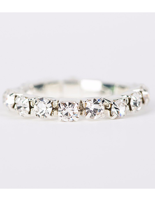 Fashion Silver Diamond Ring