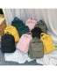 Fashion Yellow Large Stitching Backpack
