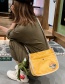 Fashion Green Cartoon Printed Shoulder Messenger Bag