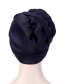 Fashion Sapphire Space Cotton Super Large Flower Side Cut Flower Headband Cap