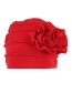 Fashion Red Double Flower Baotou Cap