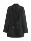 Fashion Black Dress Collar Blazer