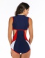 Fashion Navy One-piece Swimsuit
