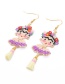 Fashion Pink Tassel Earrings