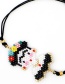 Fashion Black Cartoon Woven Jewelry Bracelet
