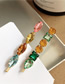 Fashion Colored Set Pineapple-studded Hair Clip