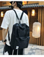 Fashion Green Canvas Backpack