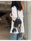 Fashion White Contrast Shoulder Bag