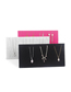 Fashion Black Suede L-shaped Necklace Display Stand