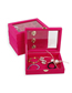 Fashion Rose Red Empty Box Small Jewelry Display Box