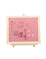 Fashion Pink Medium (without Bracket) Log Jewelry Display Stand