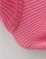 Fashion Pink High Neck Sweater