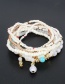 Fashion Color Mixing Multi-layer Rice Bead Bracelet