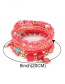 Fashion Color Mixing Multi-layer Rice Bead Bracelet