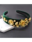 Fashion Green Wide-brimmed Hairband