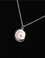 Fashion Silver Star Moon Necklace