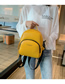 Fashion Yellow Letter Backpack