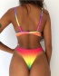 Fashion Leaves Gradient Sexy Swimsuit