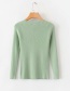Fashion Green Cross Sweater