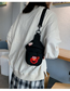 Fashion Black Canvas Messenger Bag