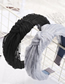 Fashion Grey Lace Headband Lace Mesh Yarn Headband