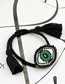 Fashion Green Embroidered Crystal Eye Multi-layer Bracelet