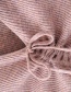 Fashion Khaki Drawstring Sweater On The Chest
