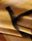 Fashion Black Striped Shawl