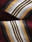 Fashion Dark Gray Striped Shawl