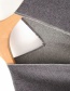 Fashion Gray Y-shaped Shawl